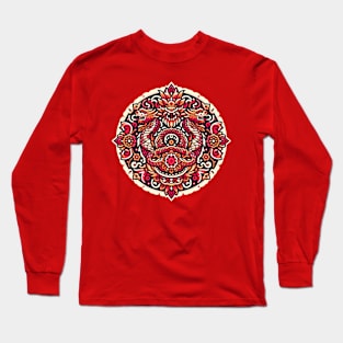 Chinese mandala chinese new year Long Sleeve T-Shirt